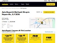 Website Screenshot Meineke Car Care Center