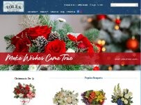 Website Screenshot Toles Flowers, Inc.