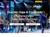 Website Screenshot Christ Church Rockaway