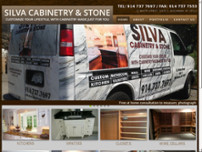 Silva Cabinetry and Stone Inc. website screenshot