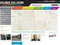 Caliber Collison website screenshot