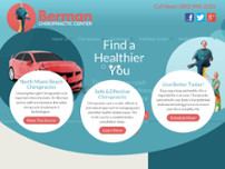 Berman Chiropractic Center website screenshot