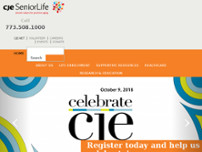 CJE SeniorLife website screenshot