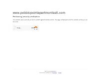 Website Screenshot Pebble Point Apartments