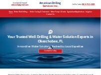 Website Screenshot American Drilling Services Inc
