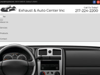 Exhaust & Auto Center Inc website screenshot