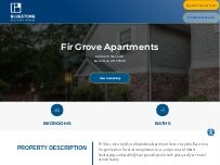 Website Screenshot Fir Grove Apartments