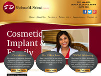 Screenshot for https://www.shirazidental.com