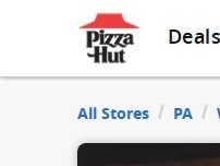 Website Screenshot Pizza Hut