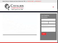Cavalier Corporation website screenshot
