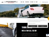 Website Screenshot Carr's Body Shop Towing & Recovery