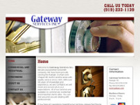 Gateway Locksmith Services Inc website screenshot