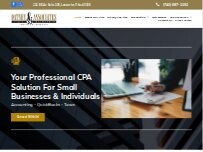 Website Screenshot Oatney & Associates CPA's Inc