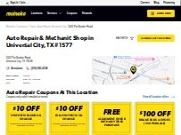 Website Screenshot Meineke Car Care Center
