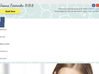 Ioana Tricorache DDS, PC website screenshot