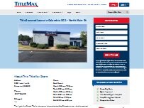 Website Screenshot TitleMax Title Secured Loans