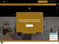 Website Screenshot Santa Fe Ranch Apartments