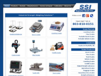 Industrial Scale & Calibration Co website screenshot