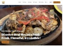 Website Screenshot La Carreta Mexican Restaurant