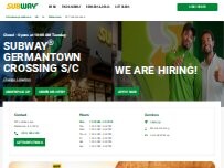 Website Screenshot Subway