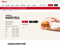 Website Screenshot Bojangles