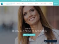 Website Screenshot Reidsville Premier Dentistry