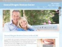 Website Screenshot Central Oregon Denture Center