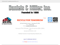 Daniels & Miller, Inc. website screenshot