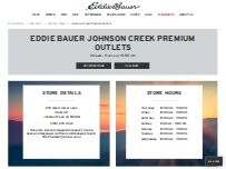 Website Screenshot Eddie Bauer Outlet