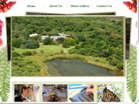 Casa Los Ebanos website screenshot