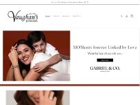 Website Screenshot Vaughan's Jewelers Inc