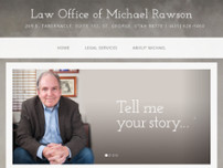 Law Office of Michael Rawson website screenshot