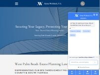 Website Screenshot Law Office of Alysia WolfsKeil, P.A.
