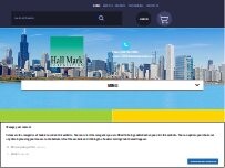Website Screenshot Hall Mark Corporation