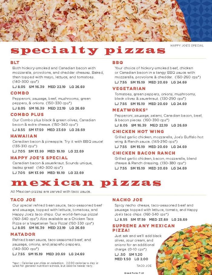 Images Happy Joe's Pizza & Ice Cream - Grand Forks