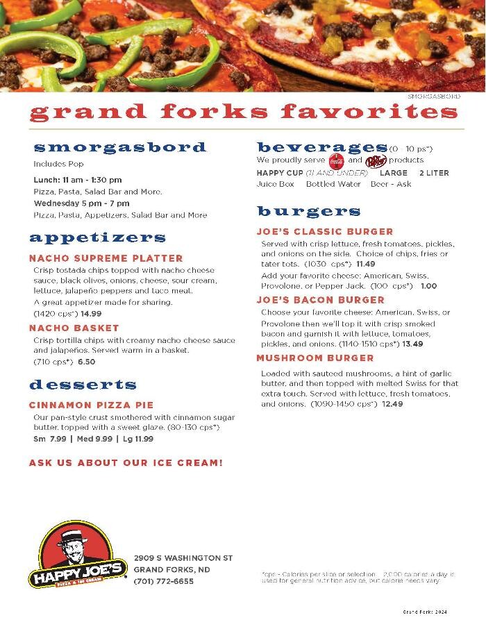 Images Happy Joe's Pizza & Ice Cream - Grand Forks