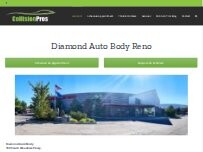 Website Screenshot DIAMOND AUTO BODY - RENO