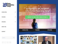 Data Analytics Corp. website screenshot