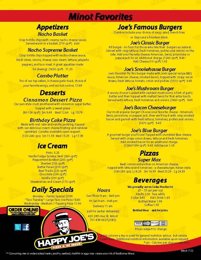 Images Happy Joe's Pizza & Ice Cream - Minot