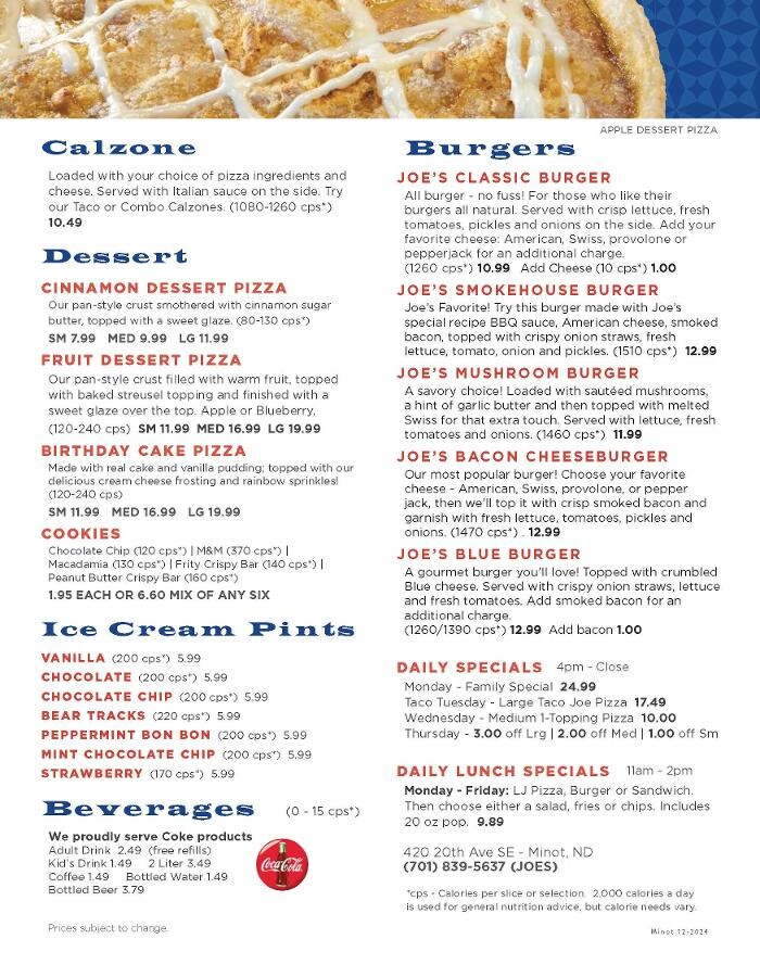 Images Happy Joe's Pizza & Ice Cream - Minot