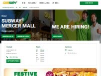 Website Screenshot Subway