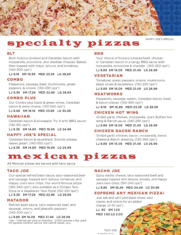 Images Happy Joe's Pizza & Ice Cream - Green Bay