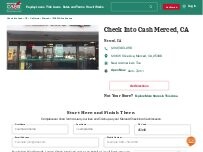 Website Screenshot Check Into Cash