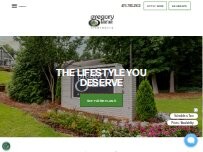 Website Screenshot Gregory Lane Apartments