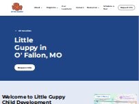 Website Screenshot Little Guppy Child Development Center - O'Fallon