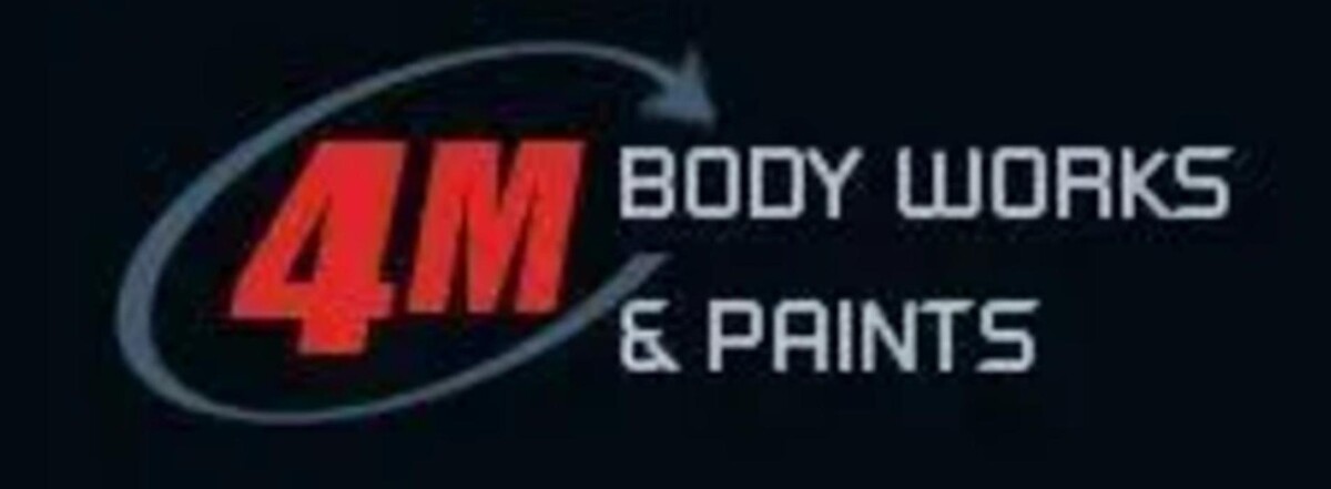 4M Body Works and Paint Logo