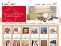Caraustar Recycling website screenshot