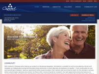 Screenshot for http://www.capitalsenior.com/brookviewmeadows/?utm_source=yext&utm_campaign=websiteURL