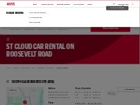 Website Screenshot Avis Car Rental