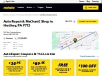 Website Screenshot Meineke Car Care Center